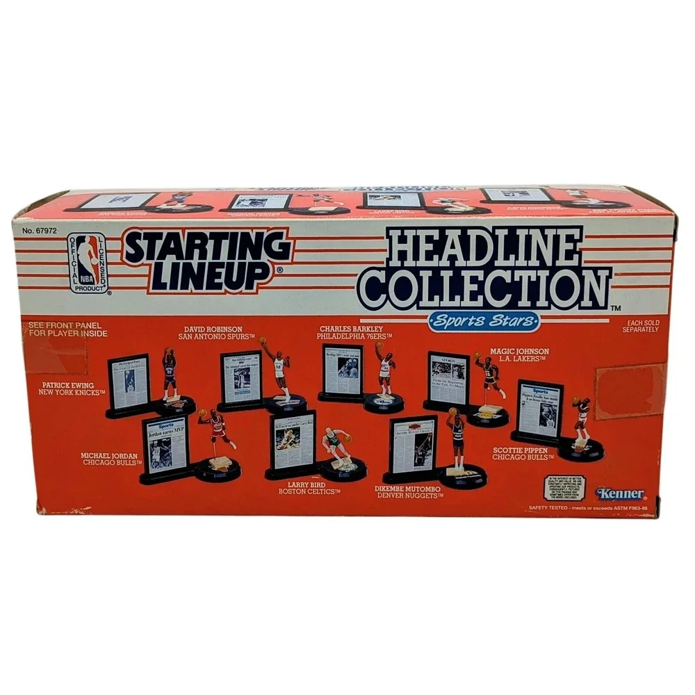 1992 Kenner Starting Lineup Headline Collection Magic Johnson LA Lakers